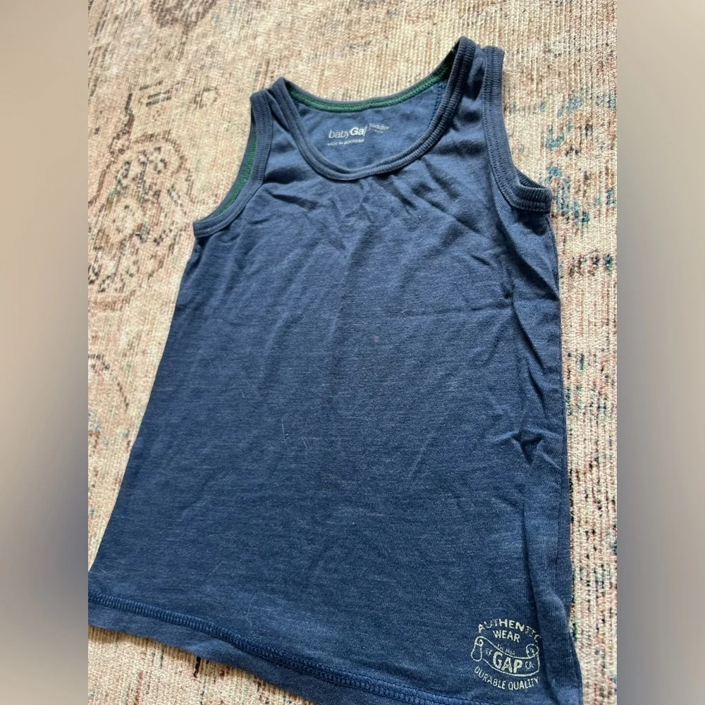 GAP Navy Kids Tank Top 2t